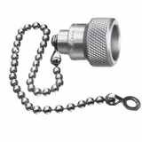 Snap-tite H Series - Aluminum Nipple Protector with 14 inch Beaded Chain